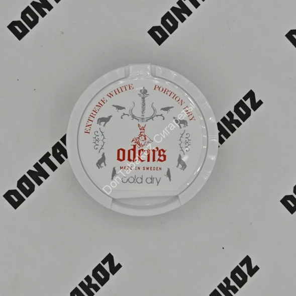 Табак жевательный Odens ОРИГИНАЛ Швеция - Cold dry (16 грамм) ОПТОМ 