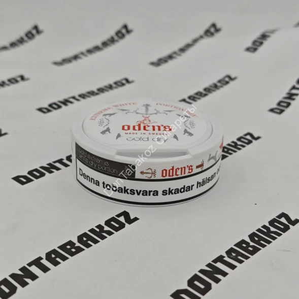 Табак жевательный Odens ОРИГИНАЛ Швеция - Cold dry (16 грамм) ОПТОМ 