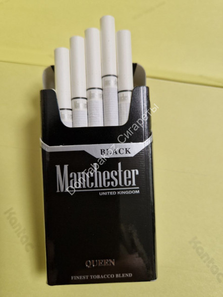 Сигареты Manchester (Манчестер) Queen Black (компакт) оптом 