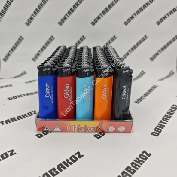 Кремниевая зажигалка Cricket (Крикет) Микс 