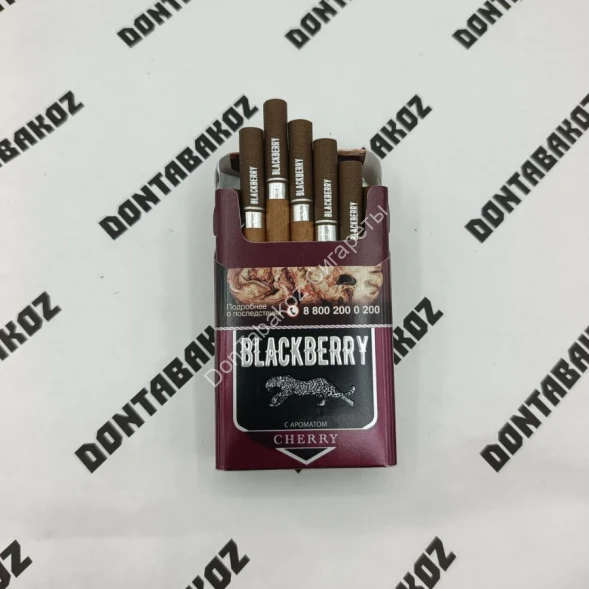 Сигариллы с фильтром Blackberry Cherry (Блэкберри Вишня) оптом 
