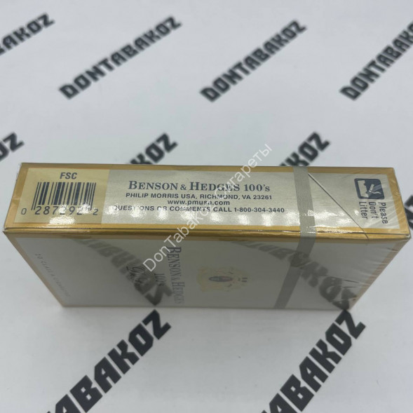 Сигареты BENSON &amp; HEDGES 100'S DELUXE (USA) Оригинал Оптом 
