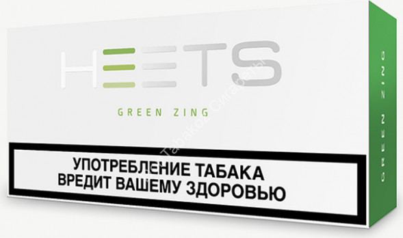 Стики табачные Heets для IQOS Green Zing (КЗ) оптом 