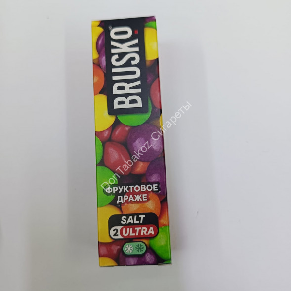 Жидкость BRUSKO SALT 50мг Фруктовое Драже 35мл  Оптом   