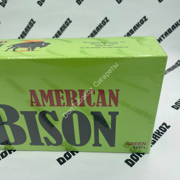 Сигареты American Bison Green 100s Оптом    