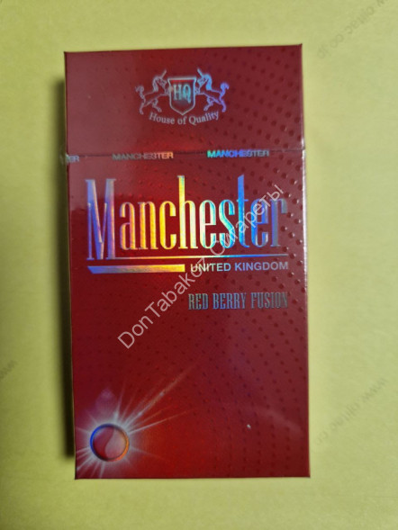 Сигареты Manchester (Манчестер) Red Berry Fusion SuperSlims оптом 