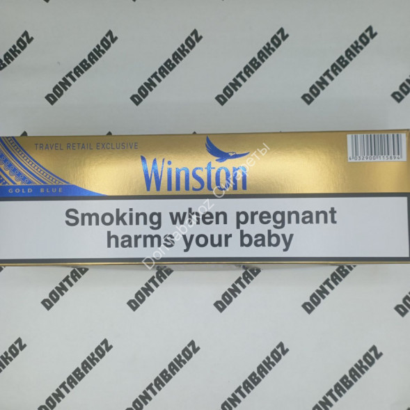 Сигареты Winston Gold Blu Кинг Сайз Оптом 