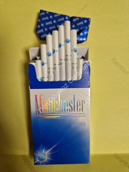 Сигареты Manchester (Манчестер) Ice Crush SuperSlims оптом 