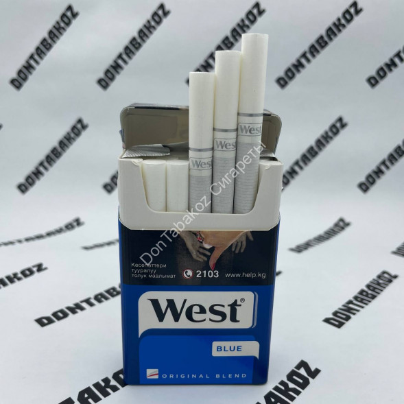 Сигареты West Blue Оригинал Оптом 