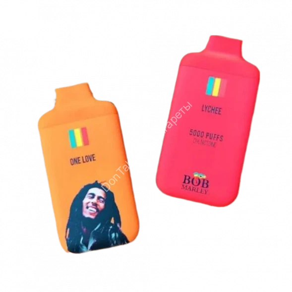 Электронная сигарета  Bob Marley Вишня - Cherry 5000 затяжек 0% (без никотина) Оптом  