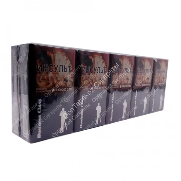 Сигареты Business Class Slims Blue оптом 