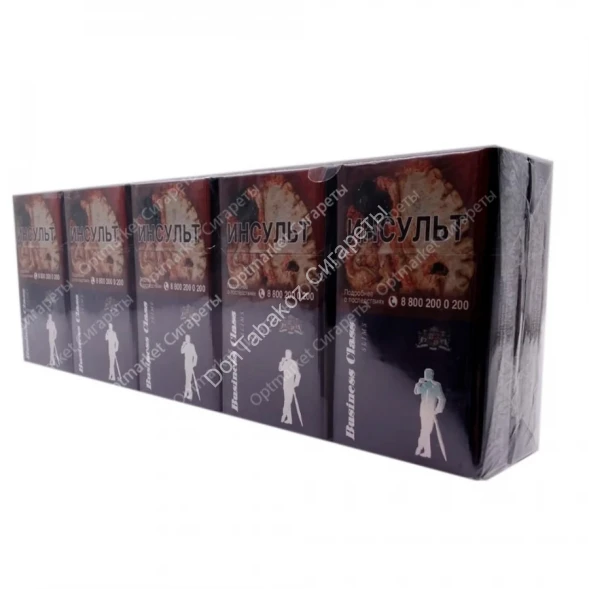 Сигареты Business Class Slims Blue оптом 