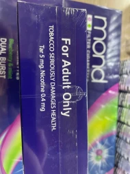 Сигареты Mond Dualburst Blueberry Mint (Монд Двойной Взрыв Черничная Мята) МИКС