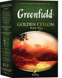 Чай черный Greenfield Golden Ceylon 100 г оптом