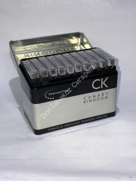 Сигареты Canary Kingdom Silver в шкатулке оптом 