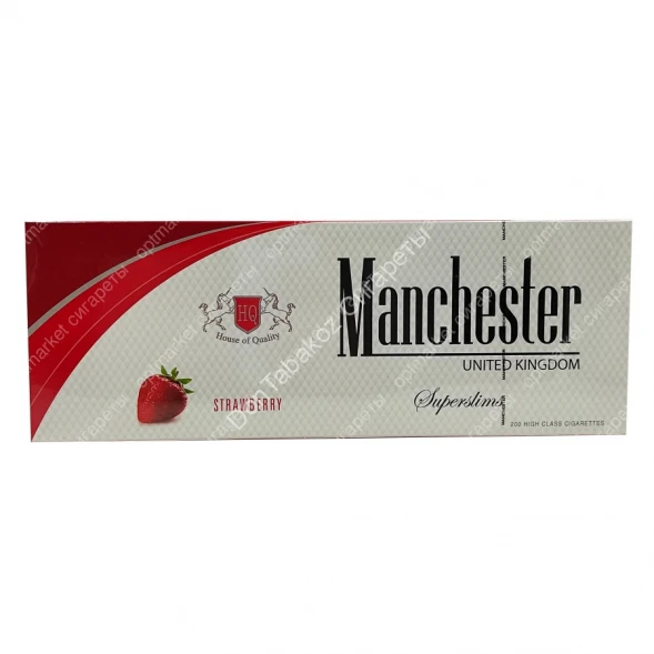 Сигареты Manchester (Манчестер) Strawberry Superslims МИКС 