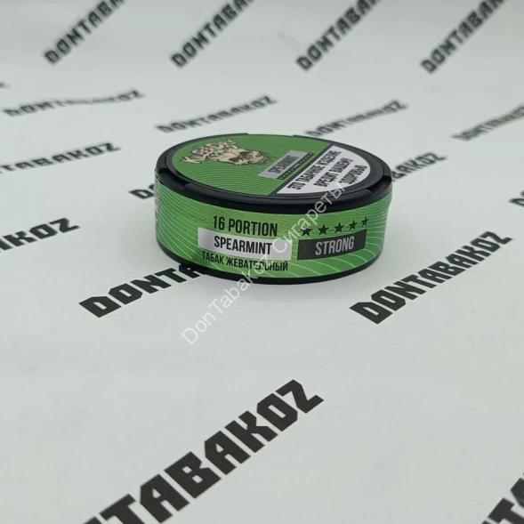 Табак жевательный Killer Dry Spearmint (Мята) Strong 10 г оптом 