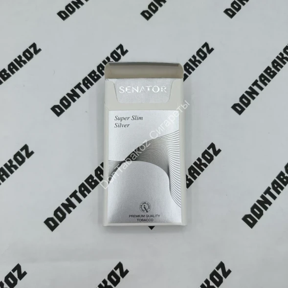 Сигареты Senator Superslim Silver (Сенатор Суперслим Сильвер) микс 