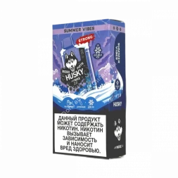 Электронная сигарета HUSKY AIRMAX 2.0 15000 Strong Черничный лимонад со льдом 20мг ОПТОМ    