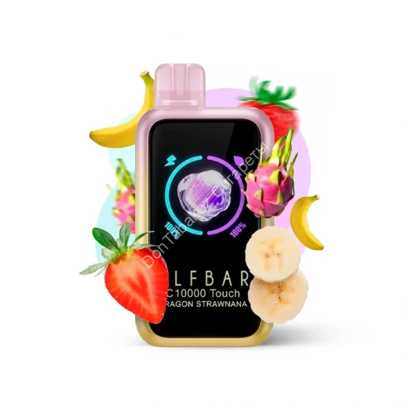 Электронная сигарета ELF BAR BC 10000 (Питахайя, Клубника) оптом 