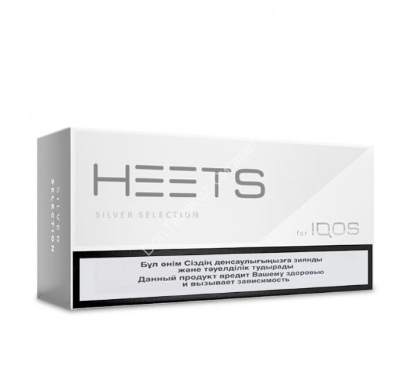 Стики табачные Heets Silver Selection Узбекистан оптом 