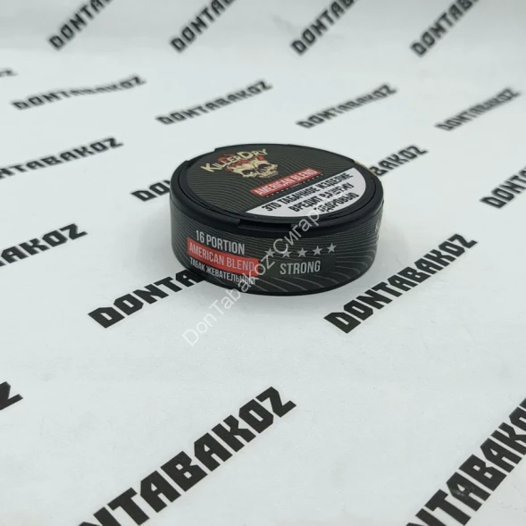 Табак жевательный Killer Dry American Blend Strong 10 г оптом 