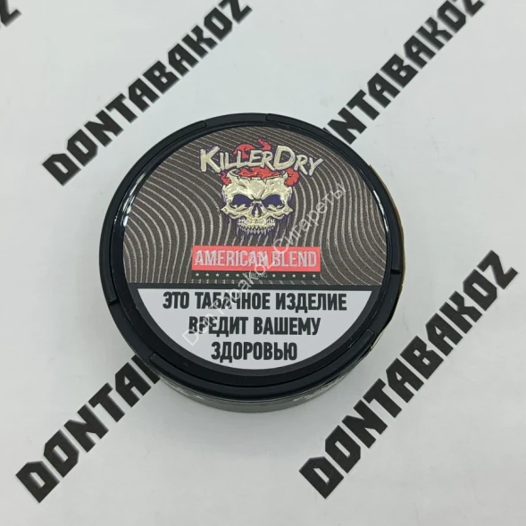 Табак жевательный Killer Dry American Blend Strong 10 г оптом 