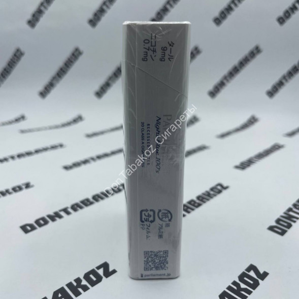 Сигареты Парламент (Parliament) Night Blue 100s Japan Оригинал оптом 