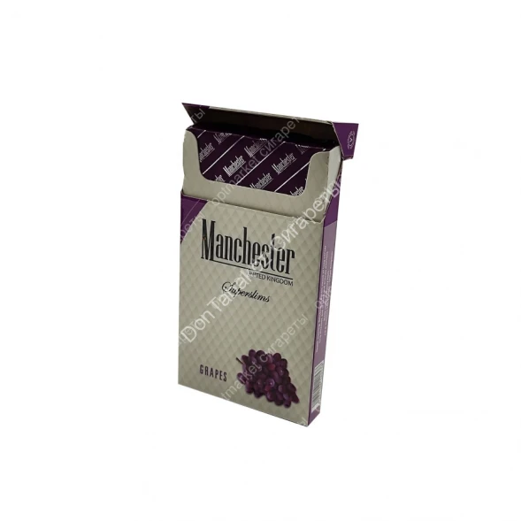 Сигареты Manchester (Манчестер) Grapes Superslims оптом 