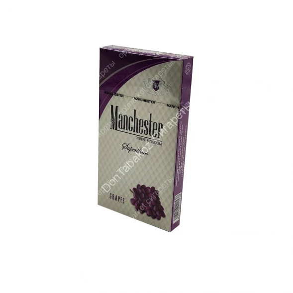 Сигареты Manchester (Манчестер) Grapes Superslims оптом 