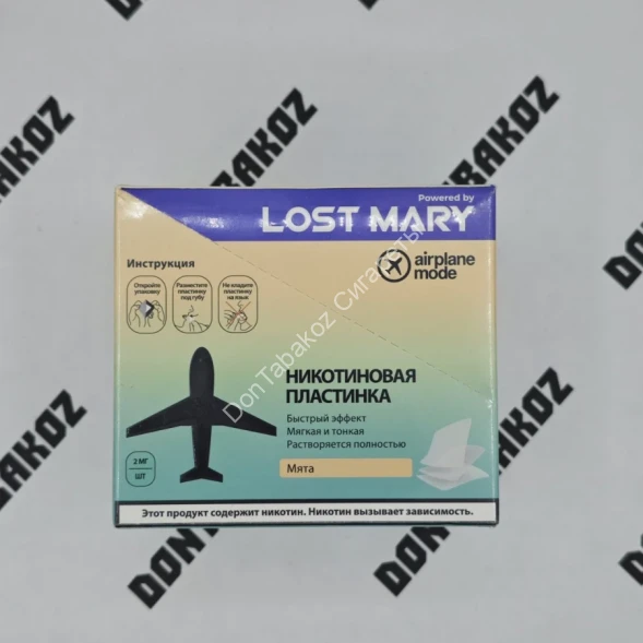Никотиновая пластинка Lost Mary Мята 2 мг оптом 