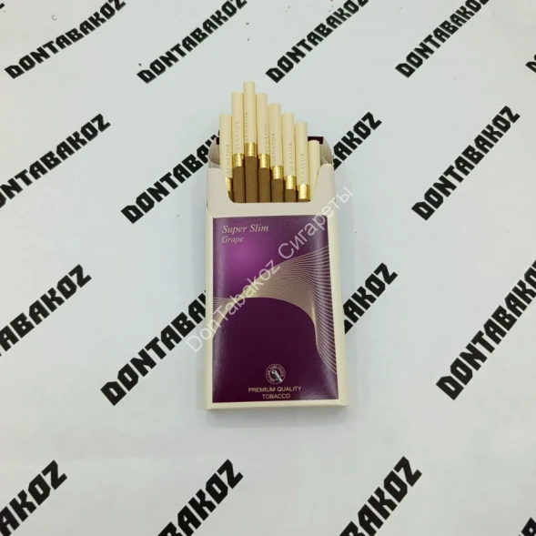 Сигареты Senator Grape (Сенатор Виноград) Super Slims Оригинал Микс 