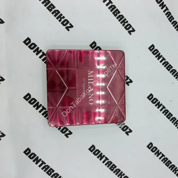 Сигареты Milano Strawberry (Милано Клубника) в жестяном портсигаре микс 