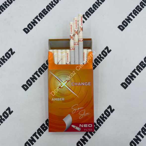 Сигареты Милано (Milano) XCHANGE Amber SuperSlim Оптом 