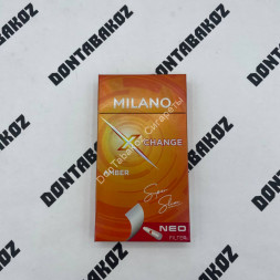 Сигареты Милано (Milano) XCHANGE Amber SuperSlim Микс