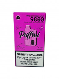 Электронная сигарета Puffmi Dura 9000 Красный грейпфрут 20мг ОПТОМ  