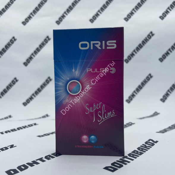 Сигареты Oris (Орис) Pulse Strawberry Fusion Super slims Оптом 