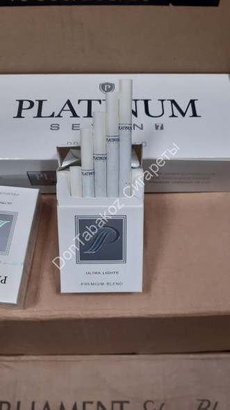 Сигареты Платинум Севен (Platinum Seven) 7 Ultra Light оптом 