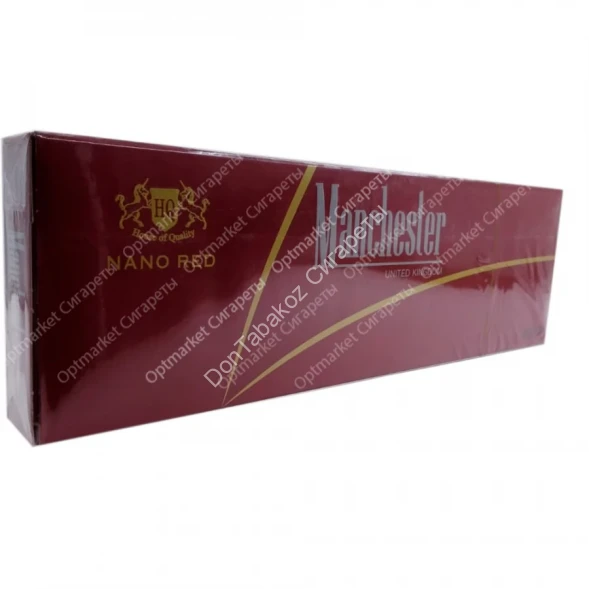 Сигареты Manchester (Манчестер) Nano Red МИКС 