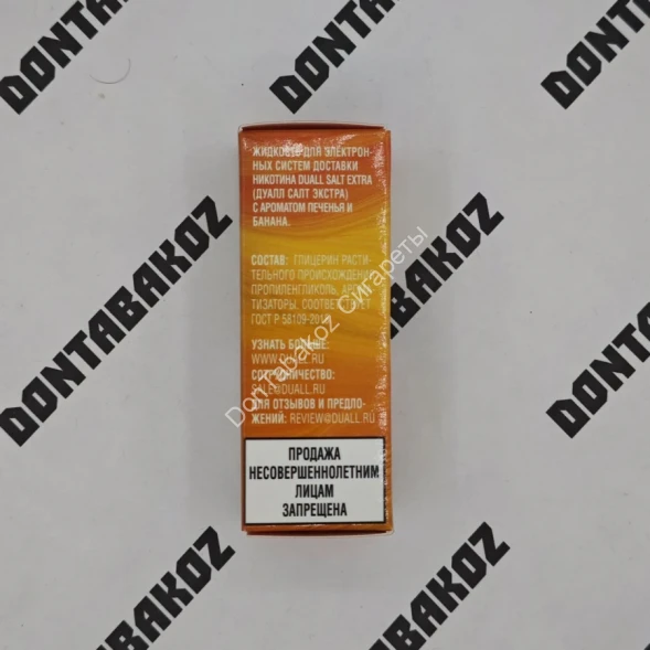 Жидкость Duall Печенье банан HARD 30мл ОПТОМ             