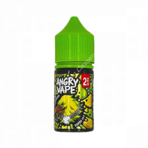 Жидкость для вейпа Angry Vape Груша с Ананасом 30 мл. оптом        