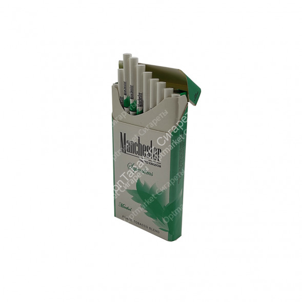 Сигареты Manchester (Манчестер) Menthol Superslims оптом 