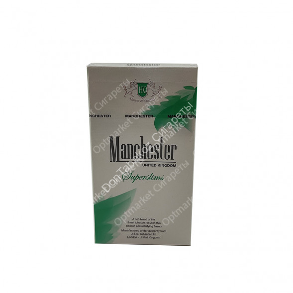 Сигареты Manchester (Манчестер) Menthol Superslims оптом 