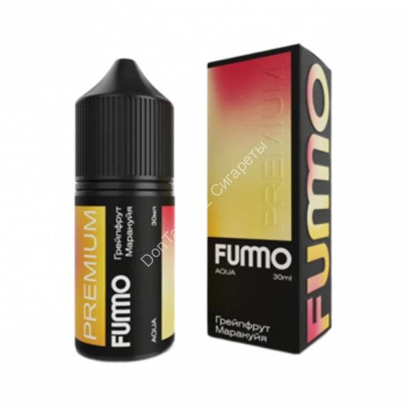 Жидкость для вейпа Fummo Aqua Грейпфрут маракуйя 30 оптом        