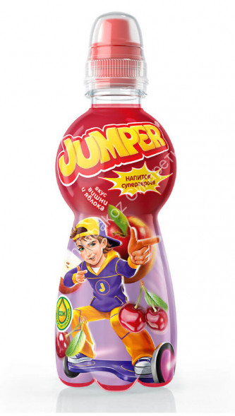 Напиток негазированный Jumper Вишня-яблоко 0,33 л оптом 