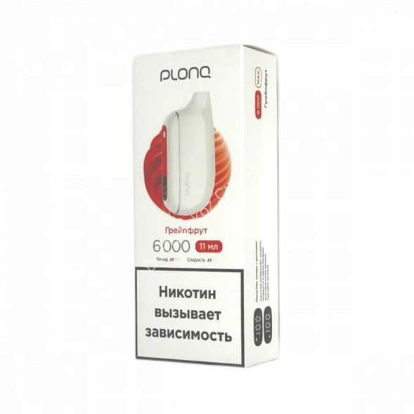 Электронная сигарета PLONQ MAX 6000 Грейпфрут 20мг ОПТОМ    