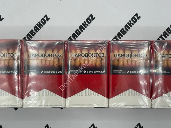 Сигареты Мальборо (Marlboro) Red Россия Акциз дубль Оптом 