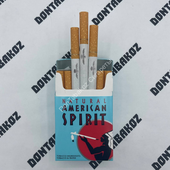 Сигареты American Spirit Full Bodied Taste Natural Tobacco Blue (USA)Оригинал Оптом 