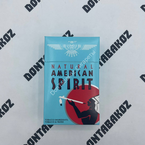 Сигареты American Spirit Full Bodied Taste Natural Tobacco Blue (USA)Оригинал Оптом 