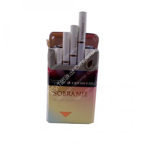 Сигареты Sobranie Gold King Size МИКС 